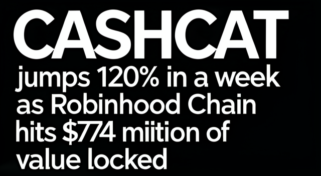 Robinhood Chain 衝上 7.74 億美元 TVL，但 CASHCAT 一人扛下所有流量 封面圖