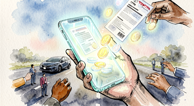Toyota 把債券放進支付 App？不用開證券戶也能買？ 封面圖